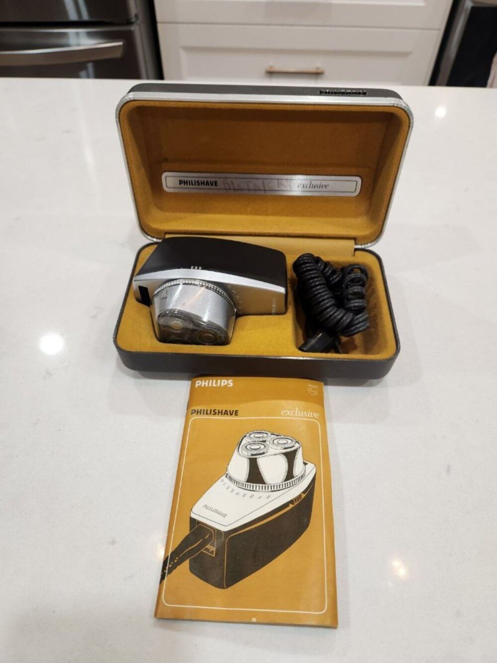 Vintage Philips Philishave Electric Shaver Exclusive Non Working Parts Repair